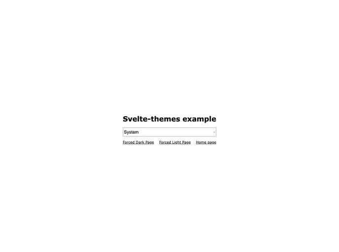 Svelte Themes screenshot