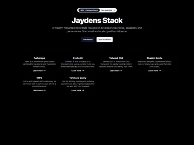 Jaydens Stack screenshot
