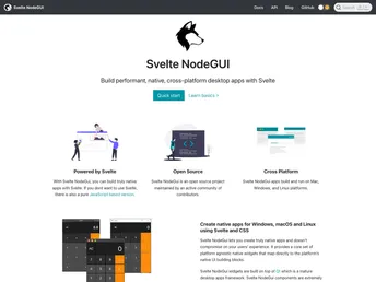 Svelte Nodegui screenshot