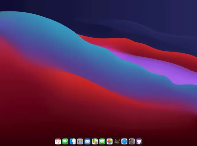 Macos Web Svelte Dock screenshot