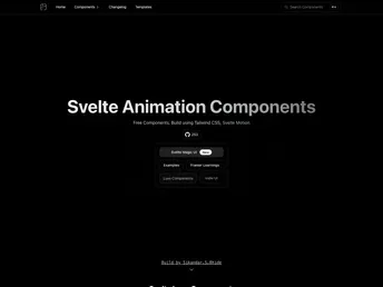 Svelte Animations screenshot