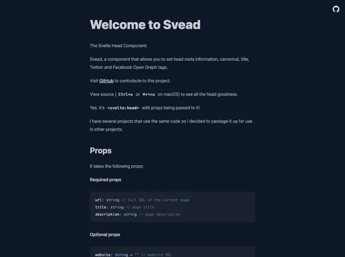 Svead screenshot