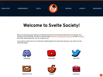 Sveltesociety.dev Legacy screenshot